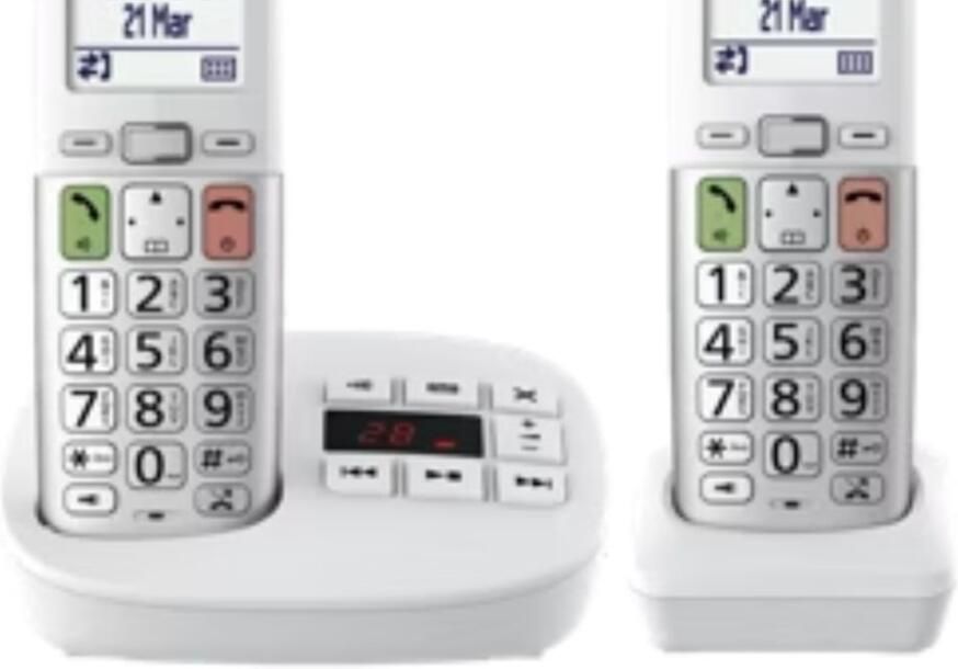 Panasonic DECT KX-TGU432EXW Duo Zilver | Smartphones tablets en meer | 5025232969180