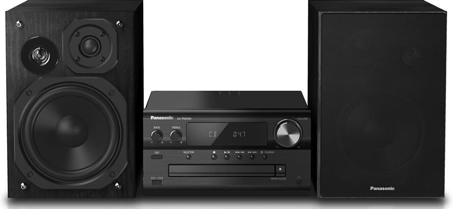 Panasonic SC-PMX94 Home audio-minisysteem 120 W Zwart