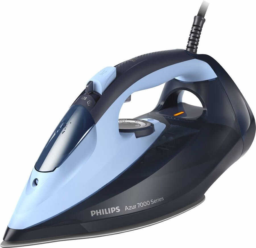 Philips DST7041 20 Stoomstrijkijzer 7000 serie licht donkerblauw