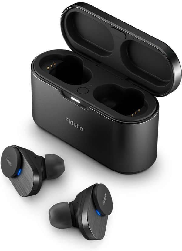 Philips Fidelio T1 In-ear koptelefoon Draadloos Met ANC Zwart