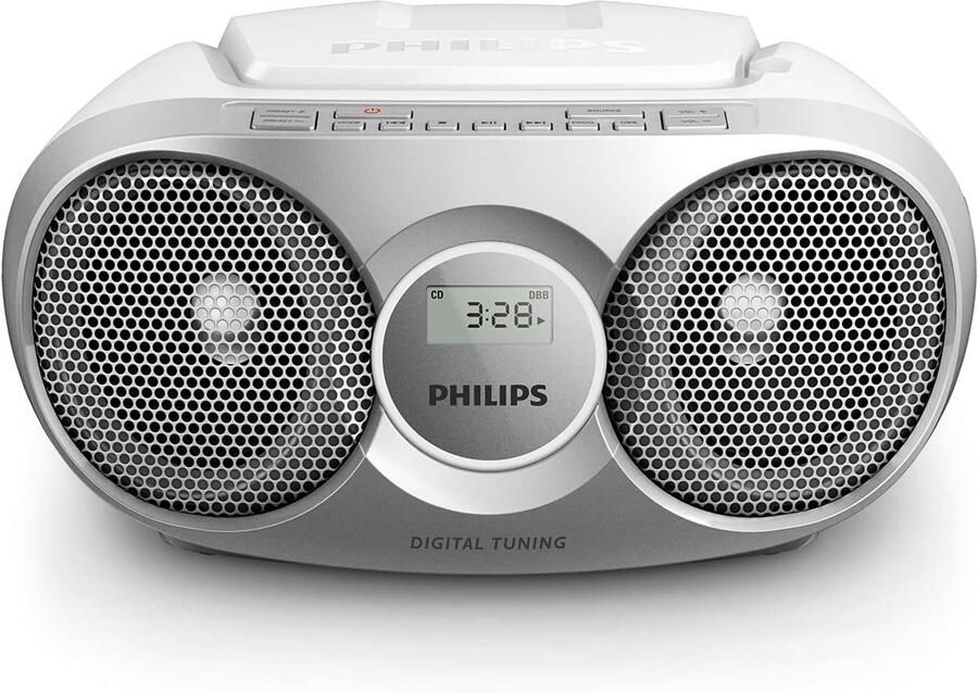 Philips radio CD speler AZ215S 12 (Zilver)
