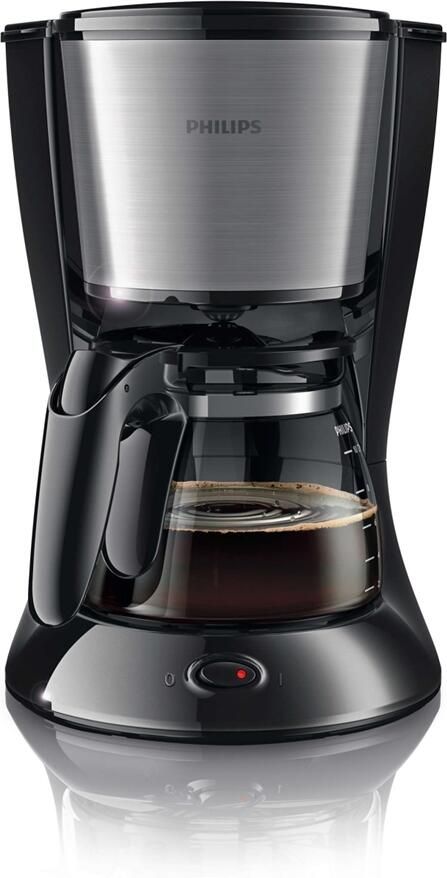 Philips filterkoffiezetapparaat Daily Collection HD7462 20 zwart metaal 1 2L