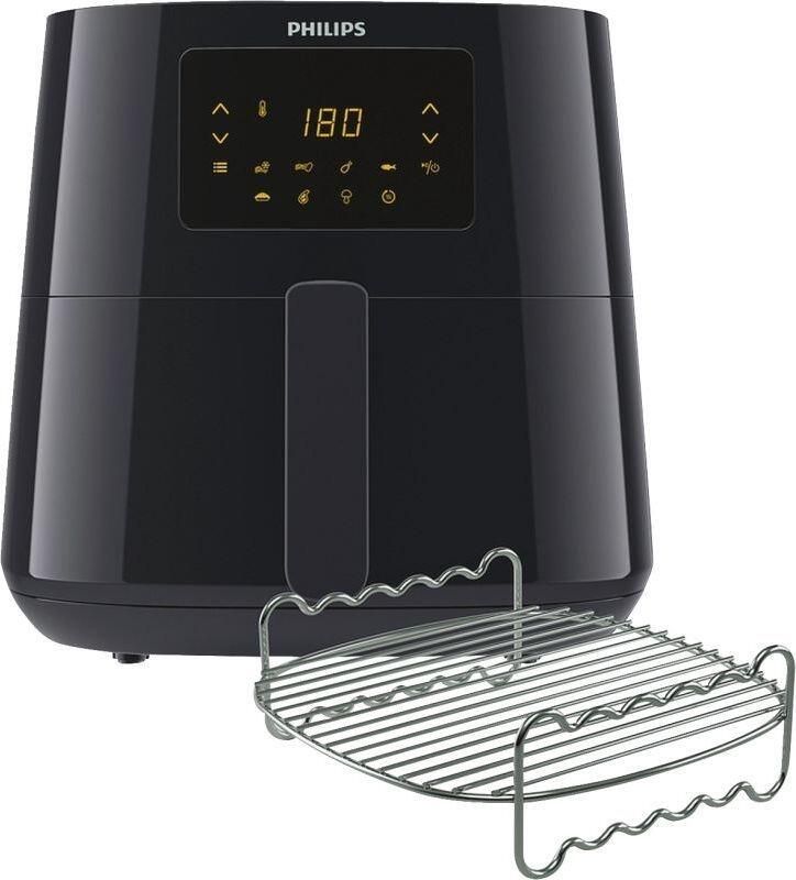 Philips Airfryer Essential 3000 Series HD9270 96 6 2 liter (XL) Heteluchtfriteuse Warmhoudfunctie 14 in 1 kookfuncties Met spiesjes & grillrooster - Foto 3