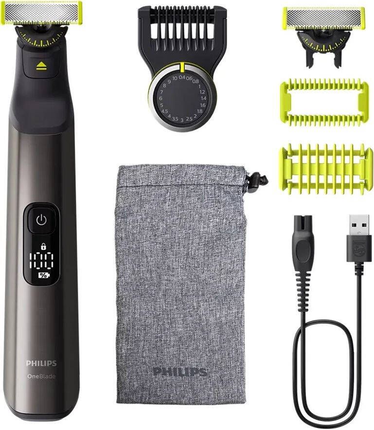 Philips OneBlade Pro 360 Face & Body QP6552 15 trimmer scheerapparaat en styler