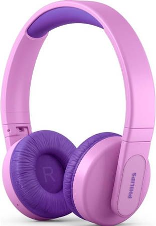 Philips draadloze kinder hoofdtelefoon TAK4206PK 00 (Roze)