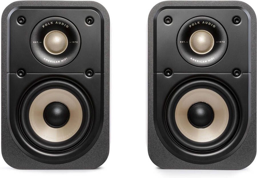 Polk SIGNATURE S10 ELITE Boekenplank speaker Zwart