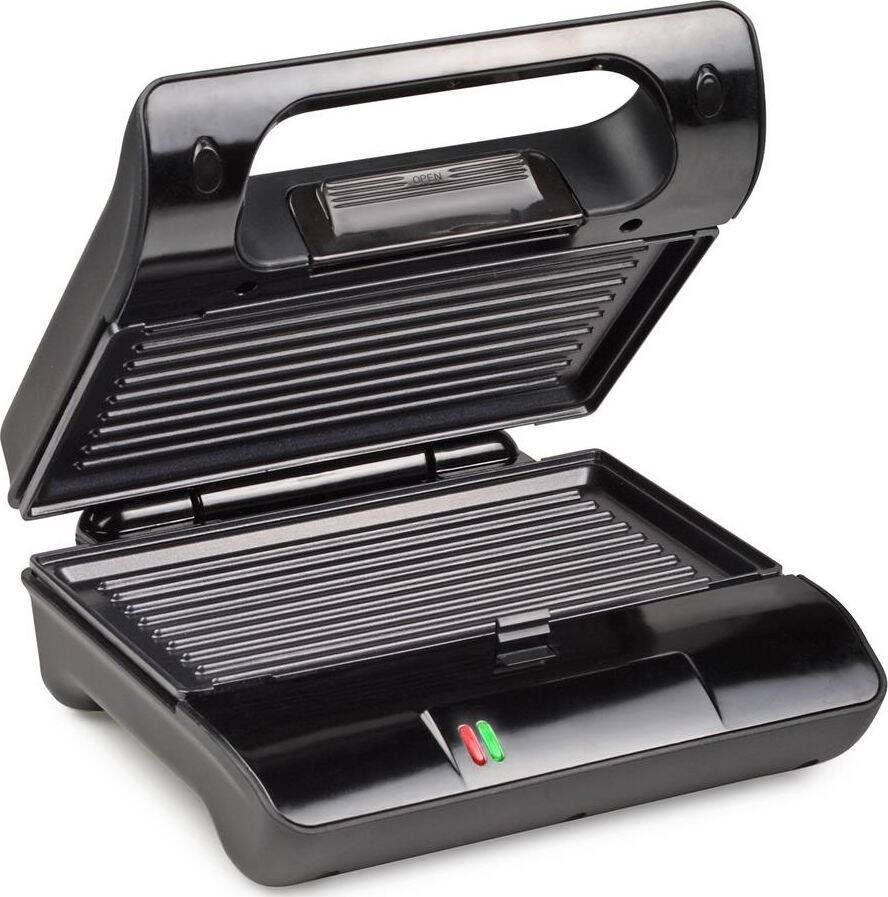Princess Panini Grill Compact 117000 – Grill apparaat Tosti apparaat Warmt zeer snel op RVS design