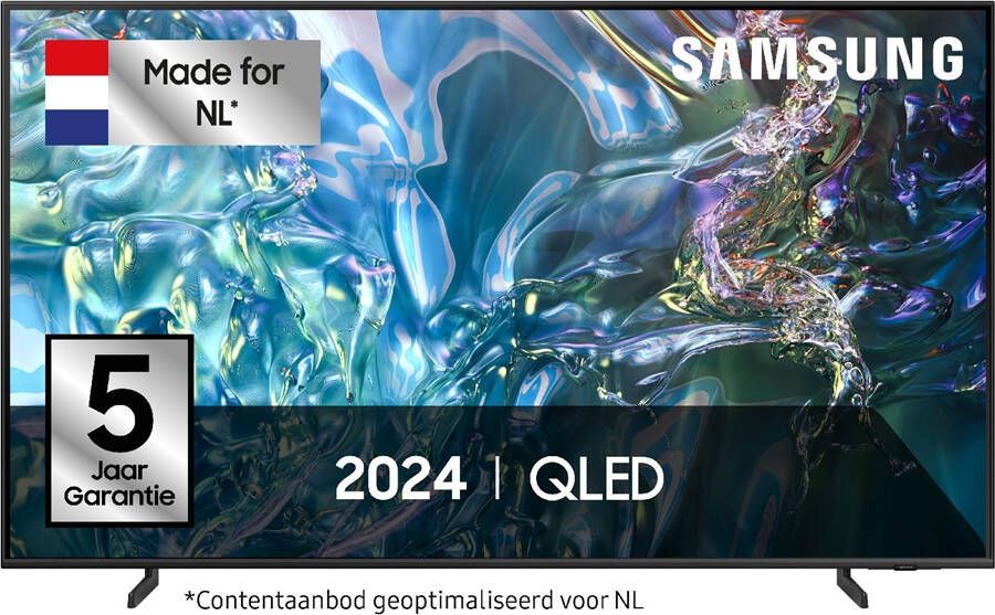 Samsung QLED 75Q60D (2024) | 4K Ultra HD TV's | Beeld&Geluid Televisies | 8806095486840