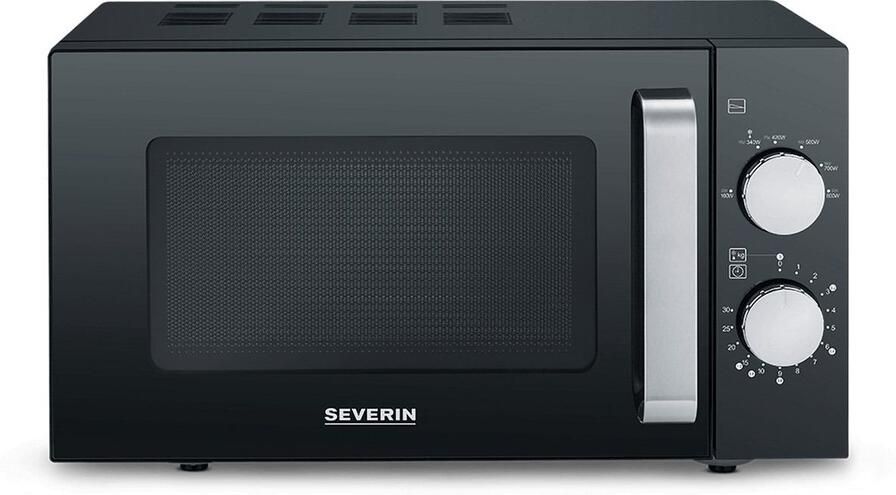 Severin MW 7761 Solo Magnetron vrijstaand keramische bodem zwart - Foto 4