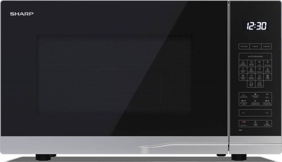 Sharp YC-PC322AE-S combimagnetron met grill en heteluchtoven 1000W 32 liter zilver - Foto 2