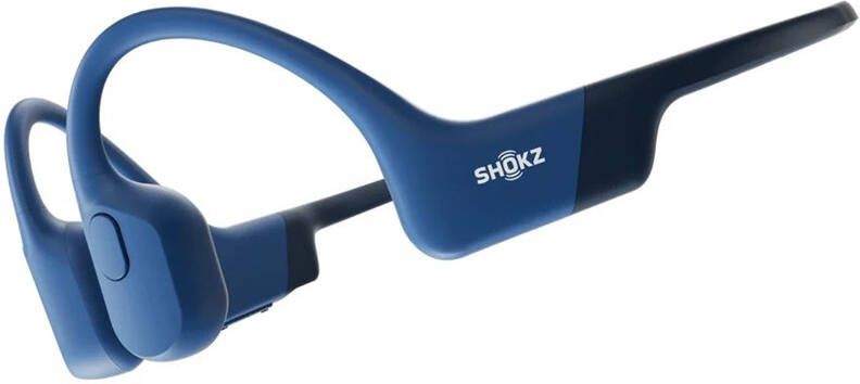 Shokz OpenRun Bone conduction hoofdtelefoon Blauw