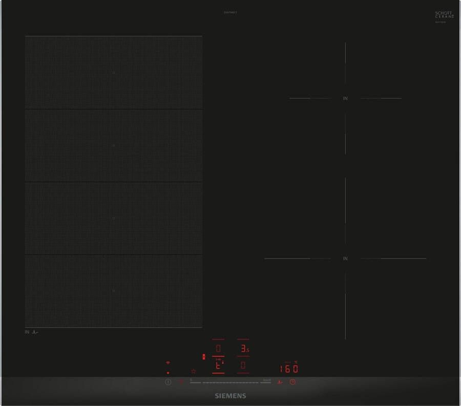 Siemens EX675HEC1E Inductie inbouwkookplaat Zwart