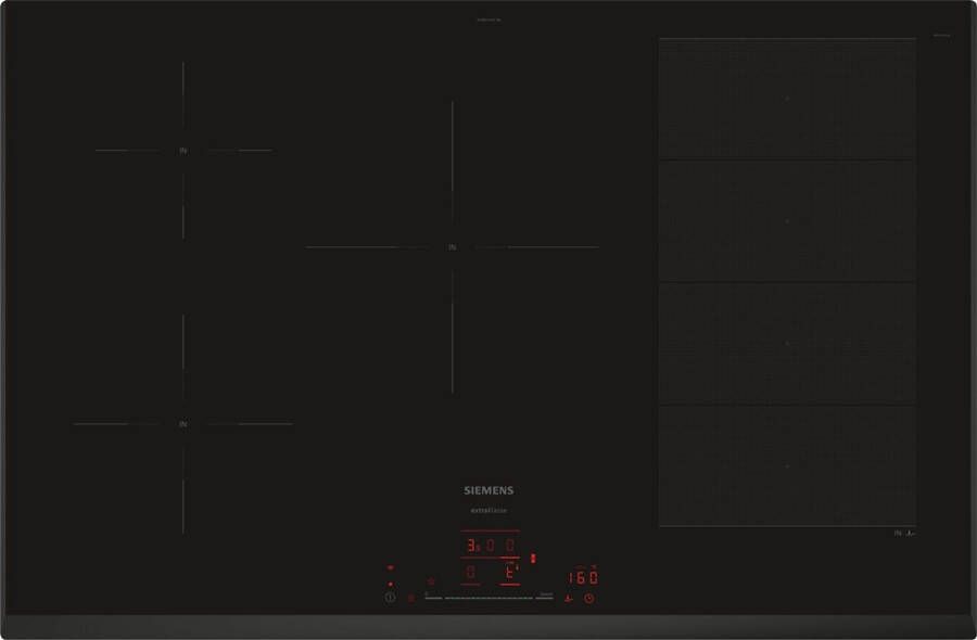 Siemens EX851HVC1M extraKlasse Inductie inbouwkookplaat Zwart