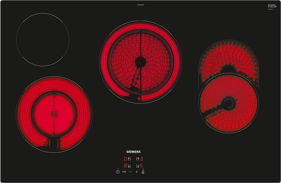Siemens ET81RBHA1D iQ300 Inbouw keramische kookplaat