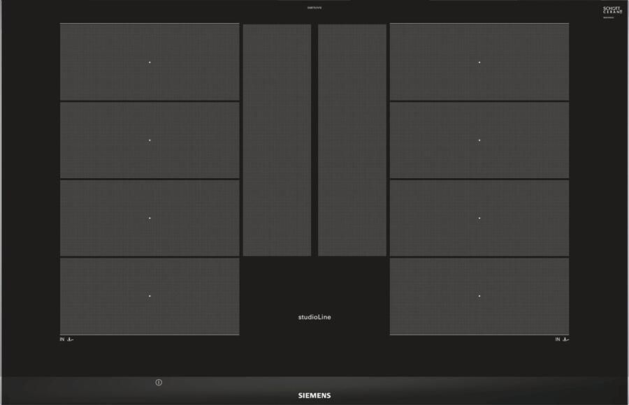 Siemens Inductie Kookplaat 80cm EX875LYV1E | Inductiekookplaten | Keuken&Koken Kookplaten | EX875LYV1E