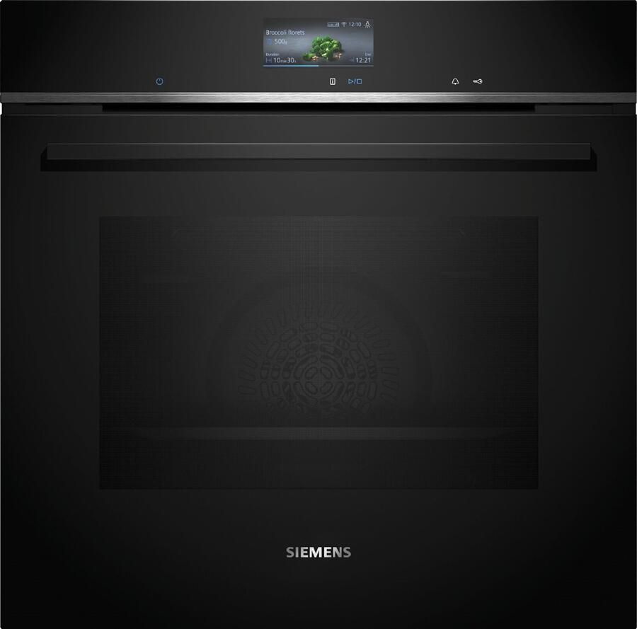 Siemens iQ700 HB736G1B1 oven 71 l 3600 W A+ Zwart Roestvrijstaal
