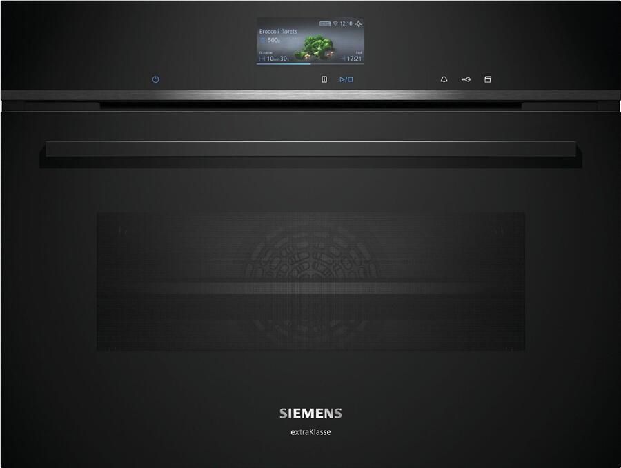 Siemens CS736GCB1F extraKlasse Inbouw combi stoomoven Zwart