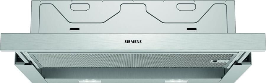 Siemens LI64MB521 inbouw vlakschermkap grijs zilver 389 m3 u - Foto 2