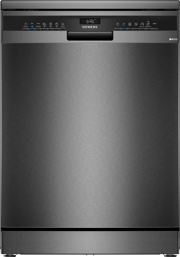 Siemens SN23EC03ME iQ300 vrijstaande vaatwasser 14 couverts Inductie L60cm 42dB Zwart