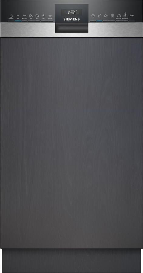 Siemens SR55ZS10ME iQ500 Inbouwvaatwasser Half integreerbaar