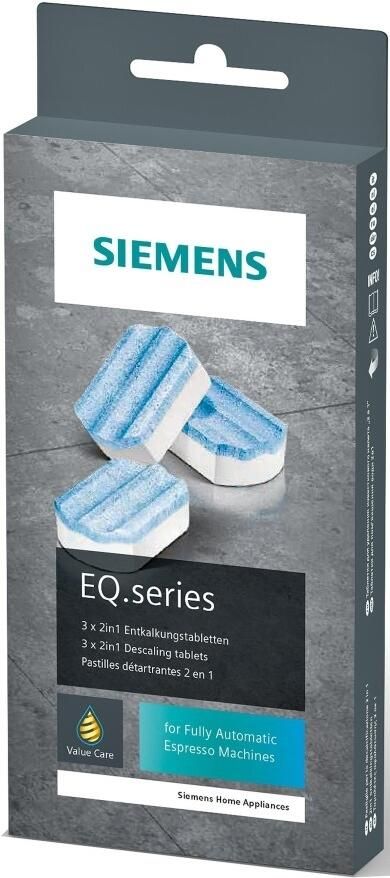 Siemens EQ Serie Ontkalkingstabletten 3 Stuks