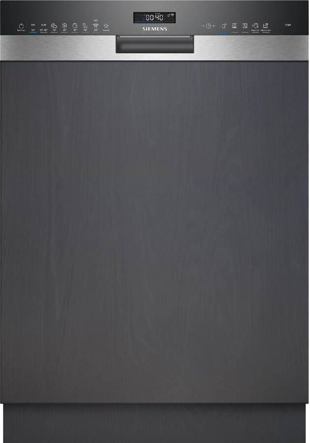 Siemens SN55ES08CE iQ500 Inbouwvaatwasser Half integreerbaar