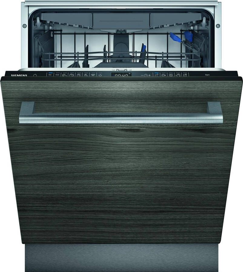 Siemens SN7SZX48CE volledig geïntegreerde vaatwasser 14 couverts Inductie L60 cm 42 dB Schuifdeur