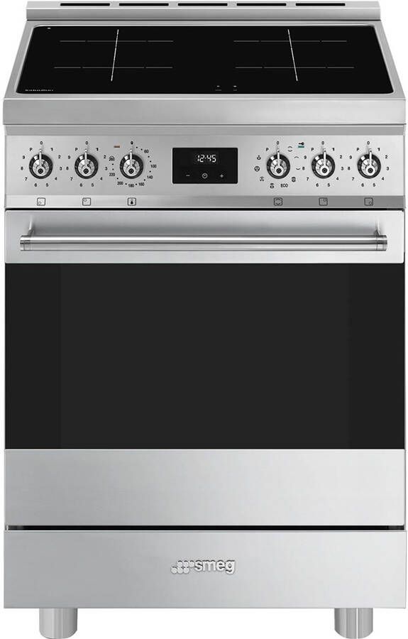 Smeg C6IPXM2 Classici Esthetisch Fornuis met Inductiekookplaat 60 x 60 cm RVS