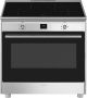 Smeg CG90CIXT Inductie fornuis - Thumbnail 2