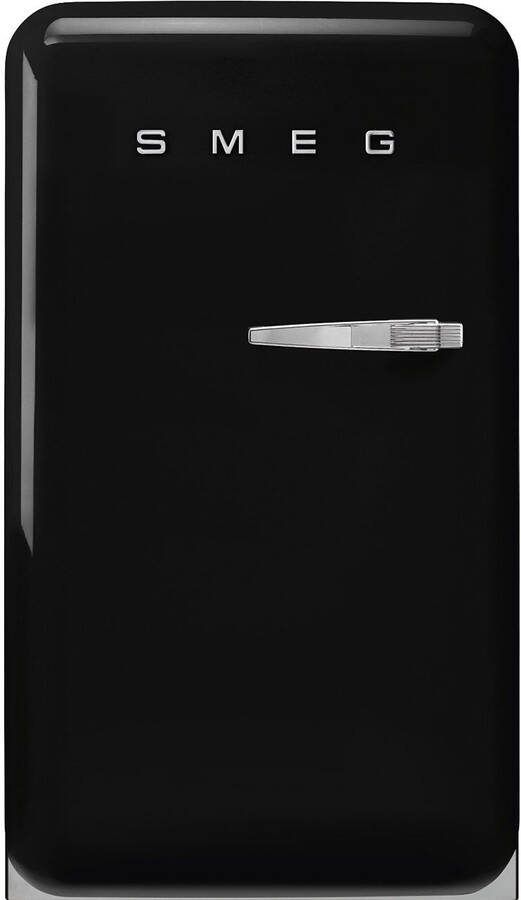 Smeg FAB10HLBL6 Vrijstaande Koelkast 50's Style Zwart