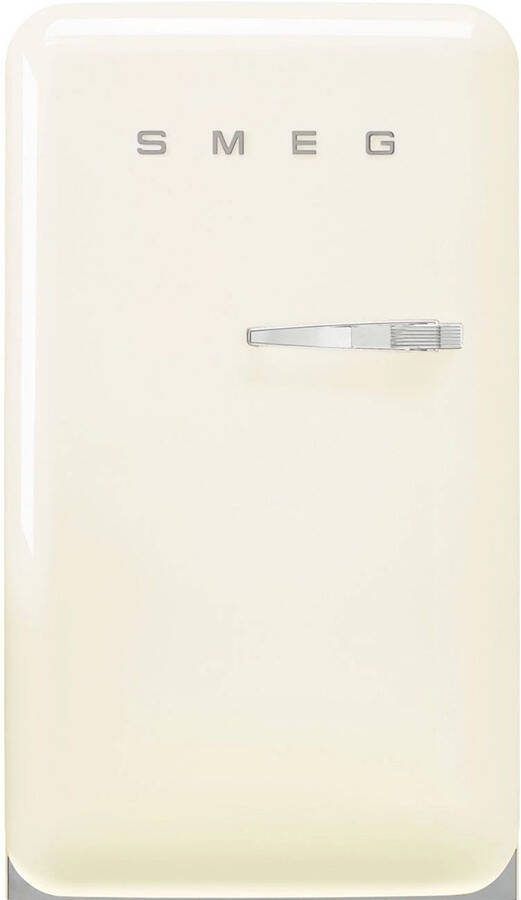 Smeg FAB10LCR5 Kastmodel koelkast scharnier links Crème