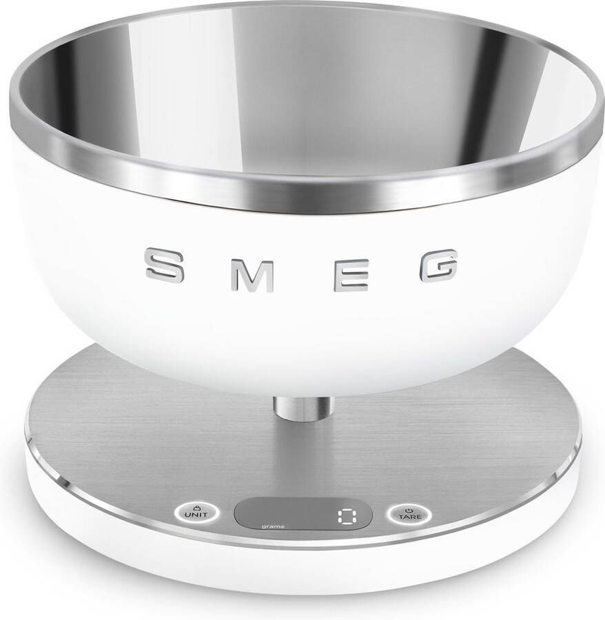 Smeg KSC01WHMWW Keukenweegschaal Mat Wit