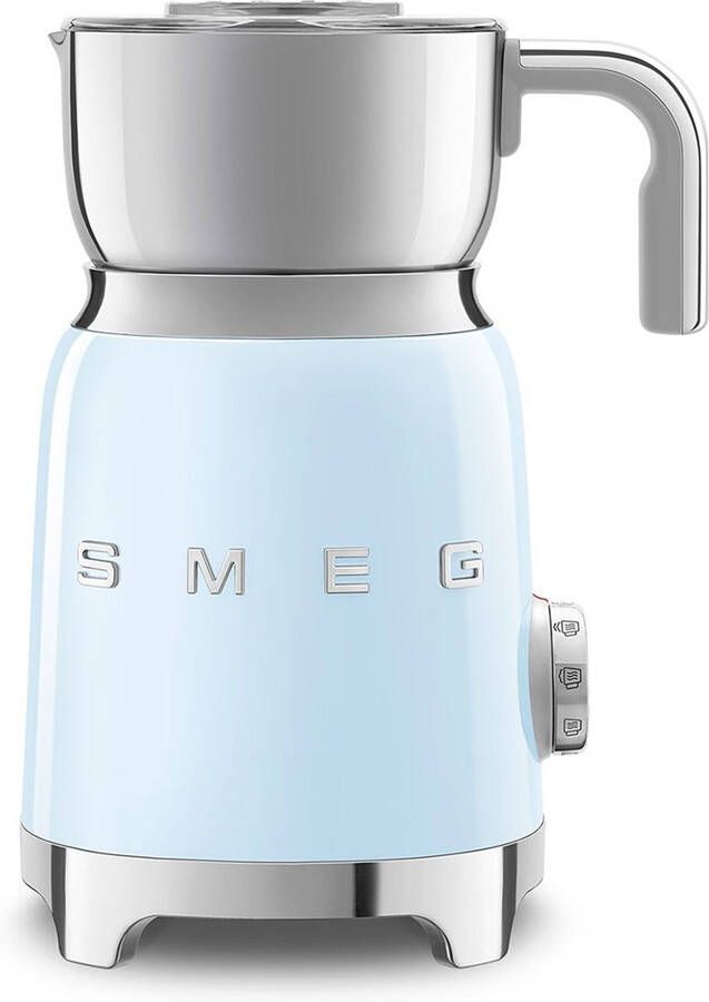 Smeg Melkschuimer Pastelblauw MFF11PBEU | Koffie Toebehoren | 8017709316105