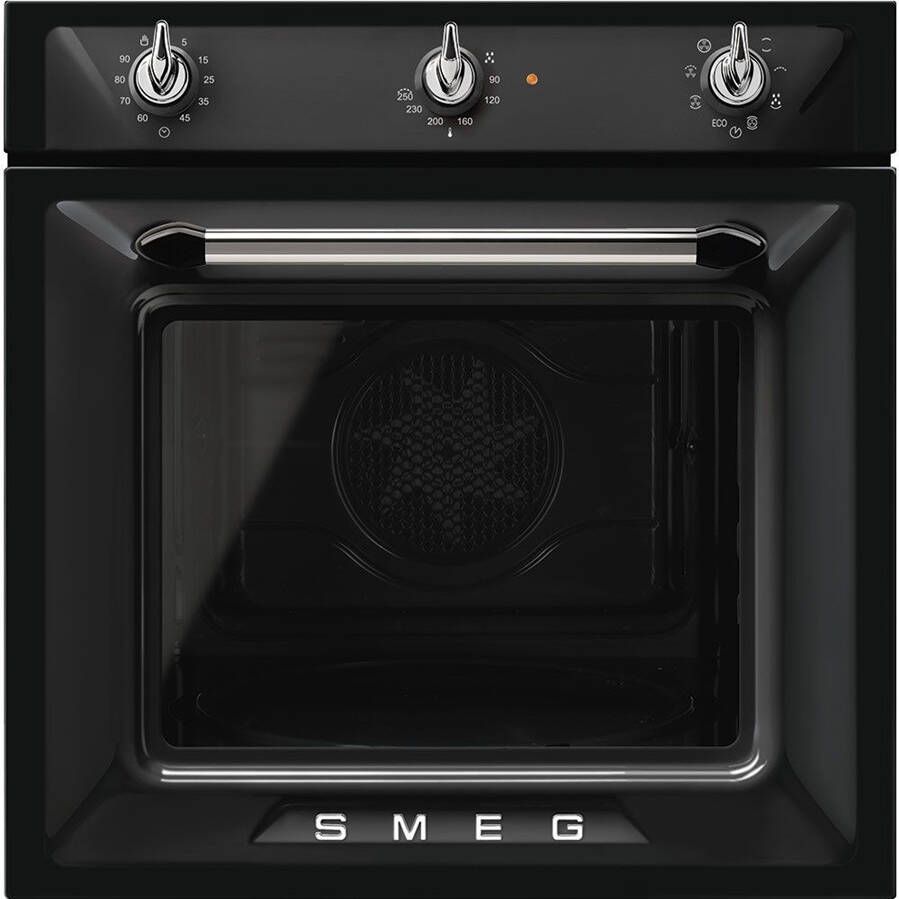 Smeg Oven 70L Zwart SF6905N1 | Heteluchtovens | Keuken&Koken Microgolf&Ovens | SF6905N1 - Foto 2