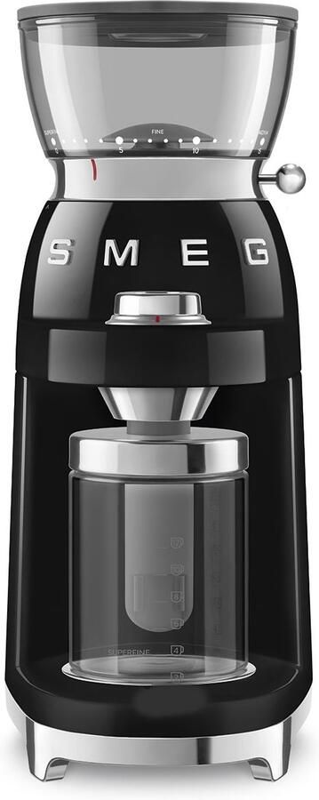 Smeg CGF03BLEU 50's Style Koffiemolen Zwart