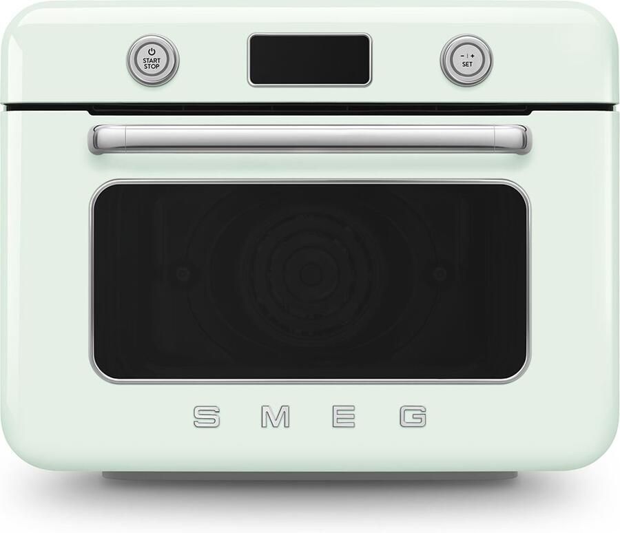 Smeg COF01PGEU Vrijstaande Combi Stoomoven 50's Style Watergroen