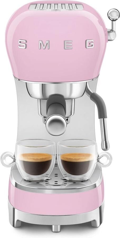 Smeg Espresso Roze ECF02PKEU | Espressomachines | 8017709324773