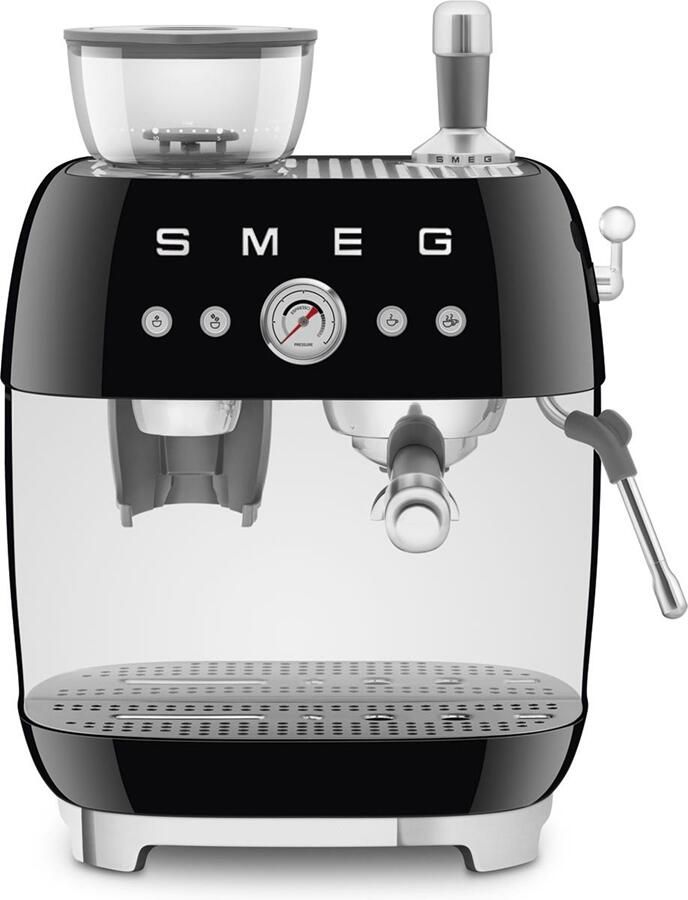 Smeg Espresso Zwart EGF03BLEU | Espressomachines | Keuken&Koken Koffie&Ontbijt | 8017709329846