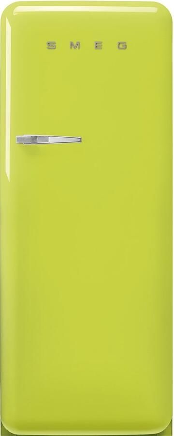 Smeg FAB28RLI6 Koelkast 50's Style Limegroen