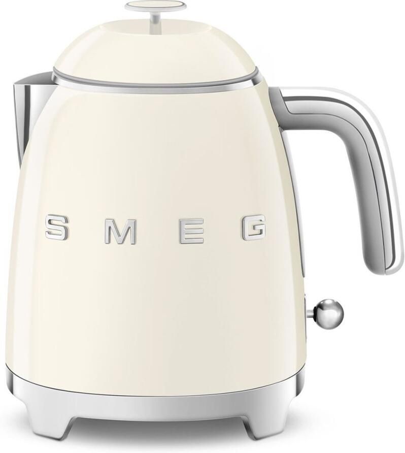 Smeg Waterkoker Mini 1400 W creme 800 ml 3 kops KLF05CREU - Foto 2