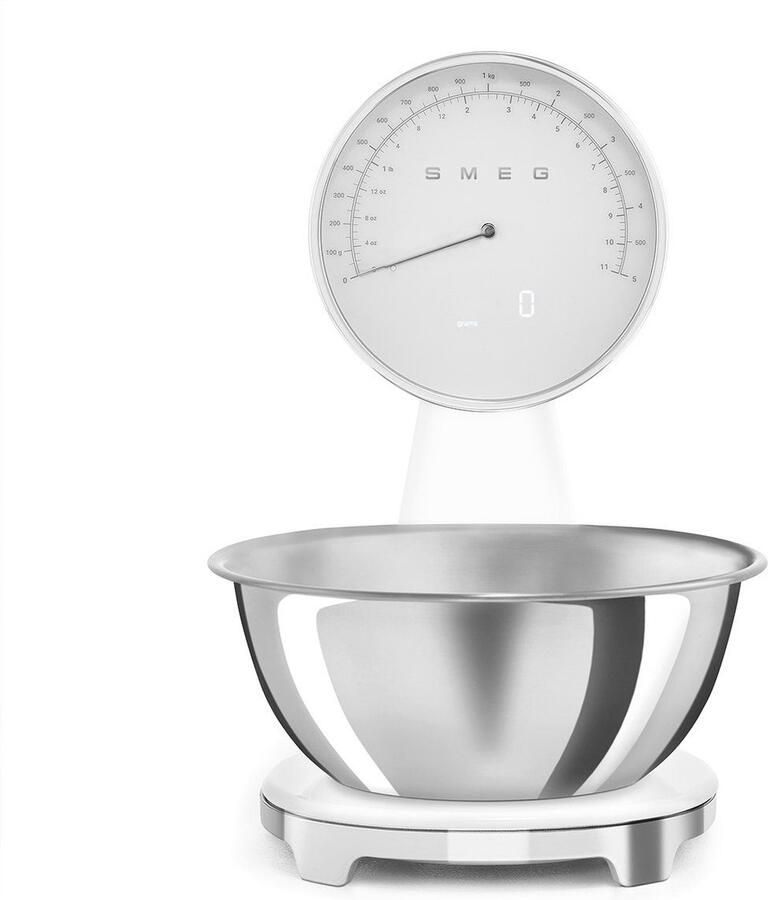 Smeg KSF01WHWW Keuken weegschaal Wit