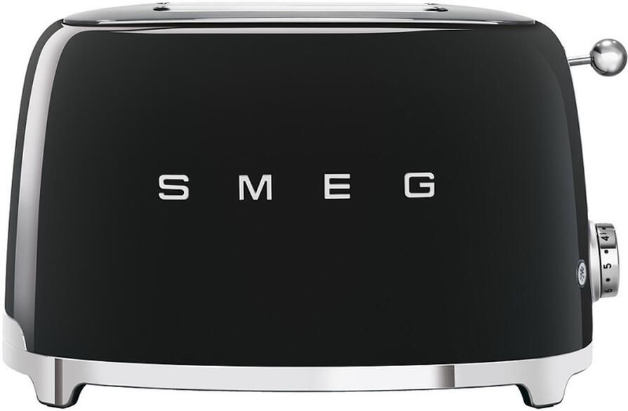 Smeg TSF01BLEU Zwart | Broodroosters | Keuken&Koken Keukenapparaten | TSF01BLEU