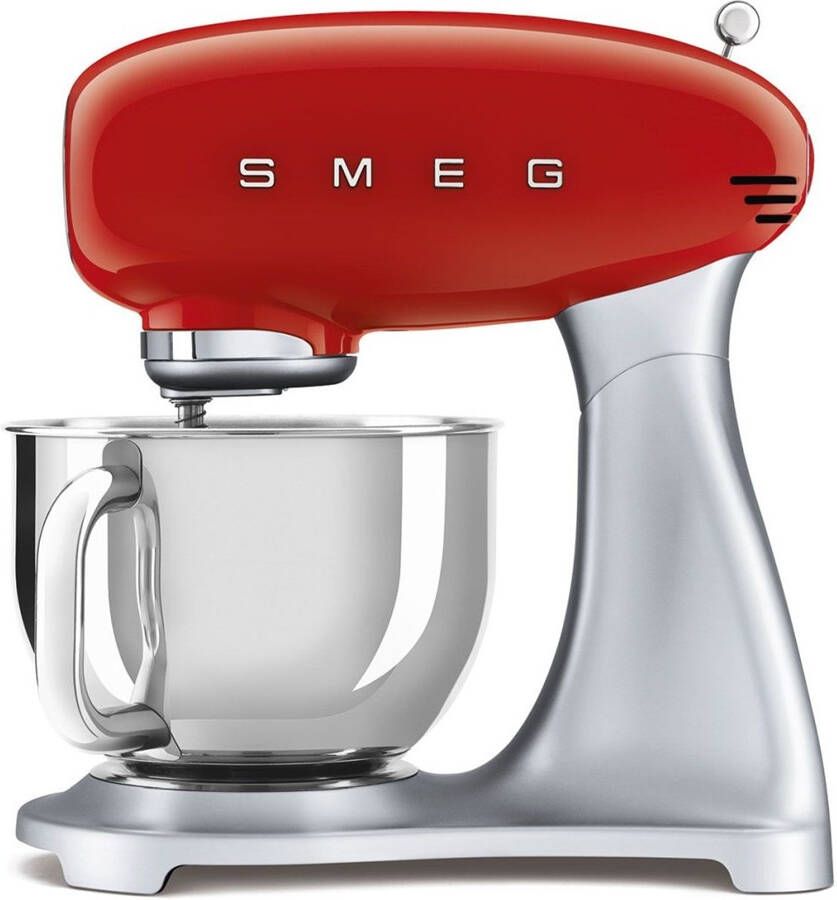 Smeg Keukenmachine 800 W rood 4.8 liter SMF02RDEU