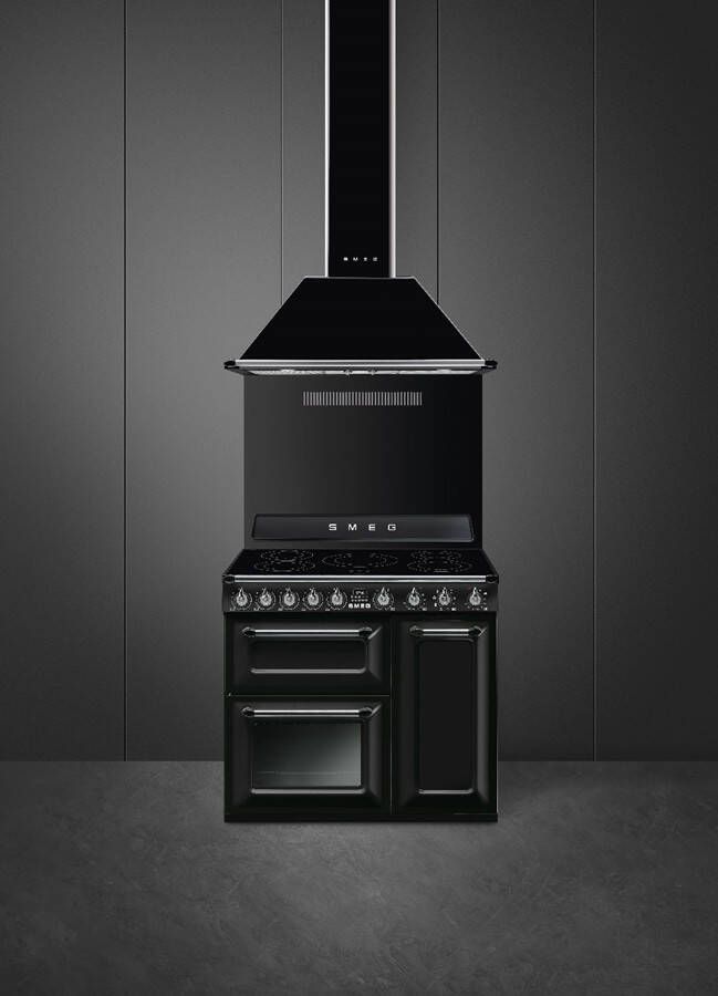 Smeg TR93IBL2 Victoria Esthetisch Fornuis met Inductie Kookplaat 60 cm