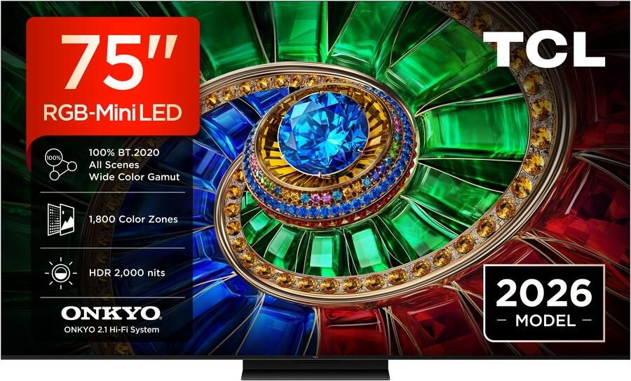 TCL 75RM7L RGB Mini LED 4K Smart TV (2026) - Foto 2