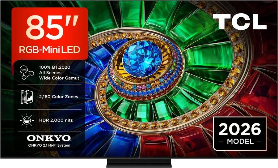 TCL 85RM7L RGB Mini LED 4K Smart TV (2026) - Foto 3