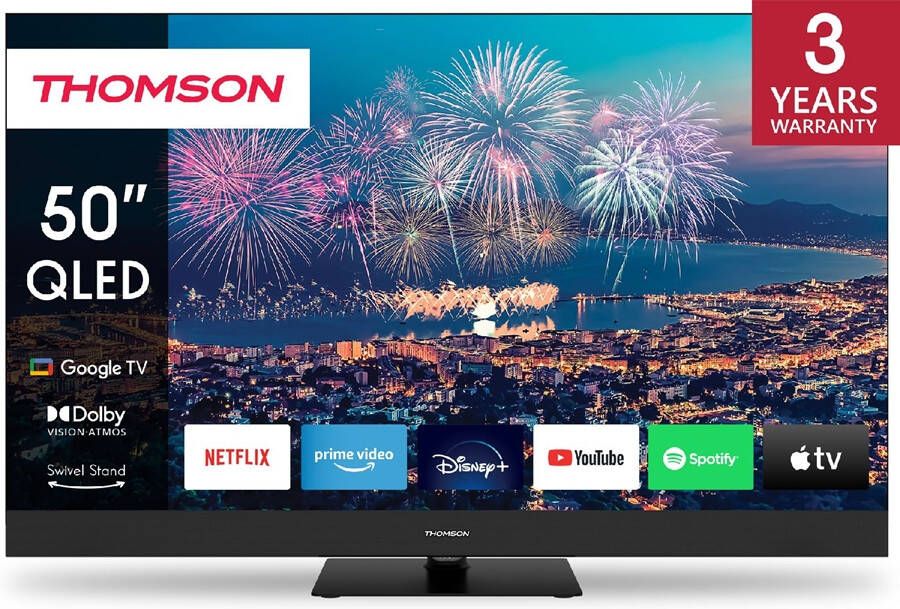 Thomson QLED Plus 50QG6C14 | 2024 Televisies | Beeld&Geluid Televisies | 9120106662351