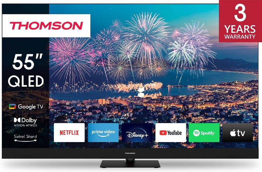 Thomson QLED Plus 55QG6C14 | 2024 Televisies | Beeld&Geluid Televisies | 9120106662368