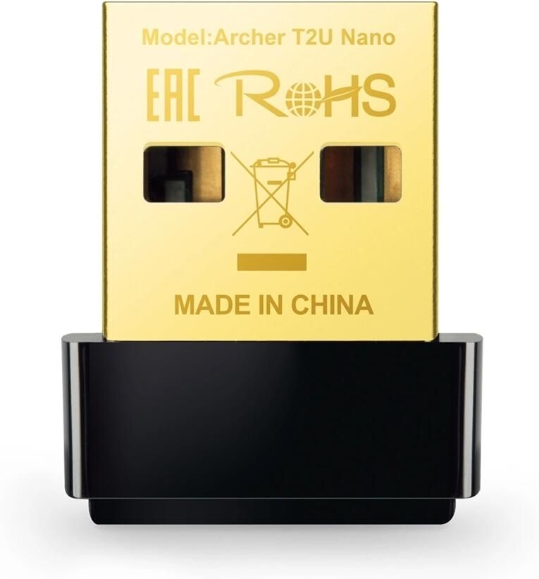 TP-Link Archer T2U AC600 Wireless Dual Band USB Adapter Wifi adapter Zwart - Foto 3