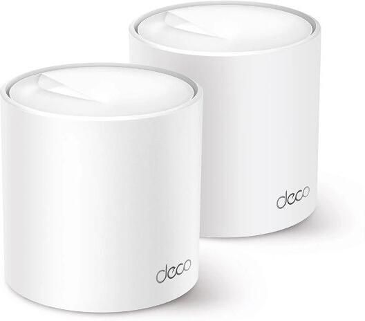 TP-Link Deco X50 WiFi 6 Mesh Systeem (2-pack) Mesh router Wit